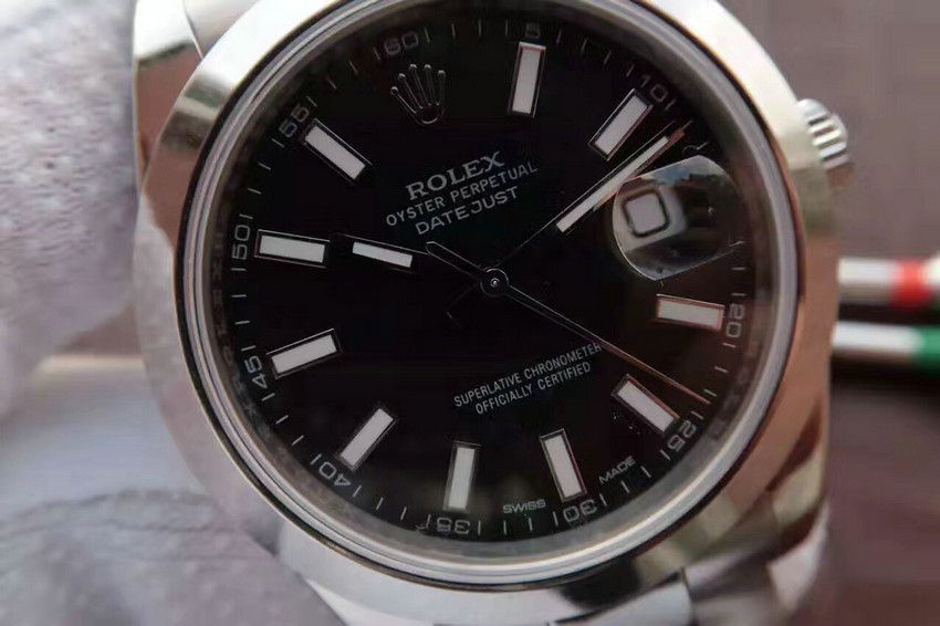 一比一高端品質 勞力士日誌型繫列116300男士腕錶進口瑞士機芯（黑盤）￥4980-精仿勞力士