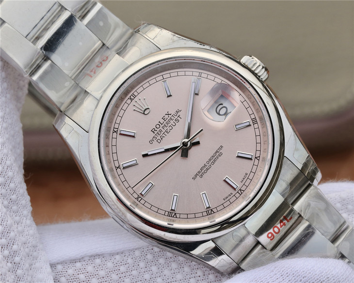 勞士力DATEJUST超級904L最‌強版本日‌誌型36繫‎列腕錶中性手錶￥4880-精仿勞力士