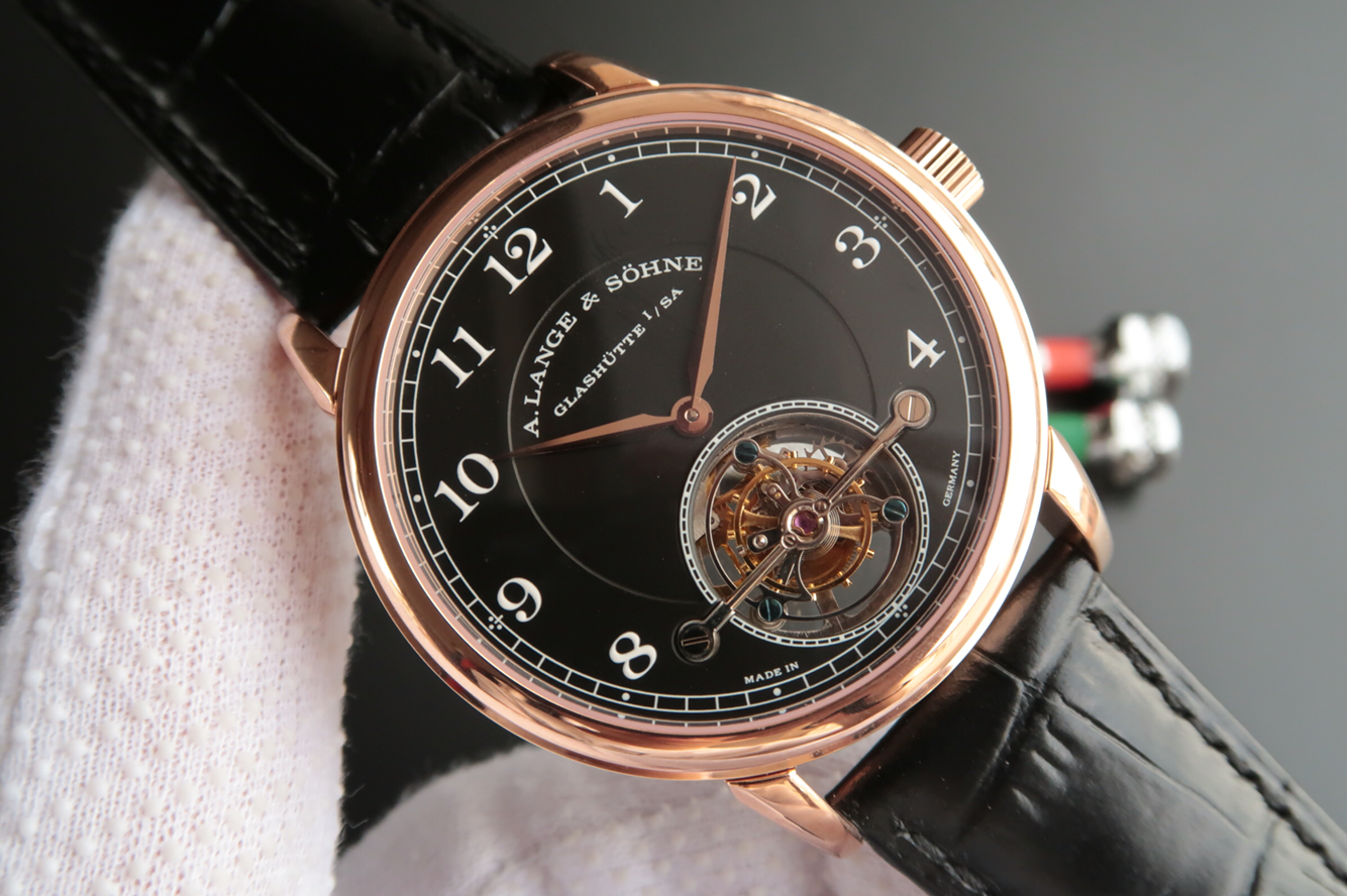 LH朗格1815繫列730.32手動陀飛輪皮帶手錶￥5980-精仿朗格