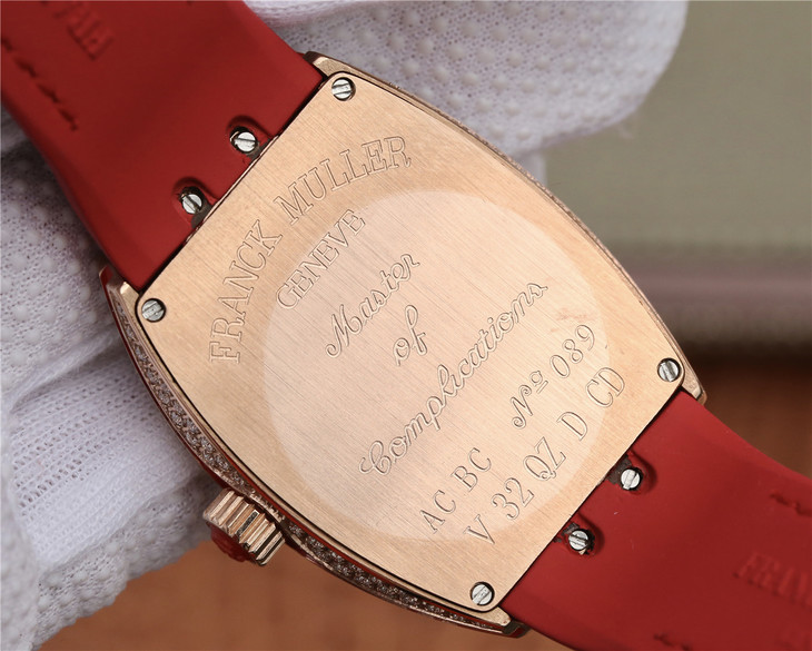 ABF法穆蘭Franck Muller V32 繫列 女士腕錶￥3180-精仿法蘭克穆勒